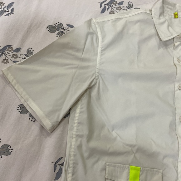 Formal wear imported fabric oversized men’s shirt, can fit till size XL I think - Picture 5 of 6